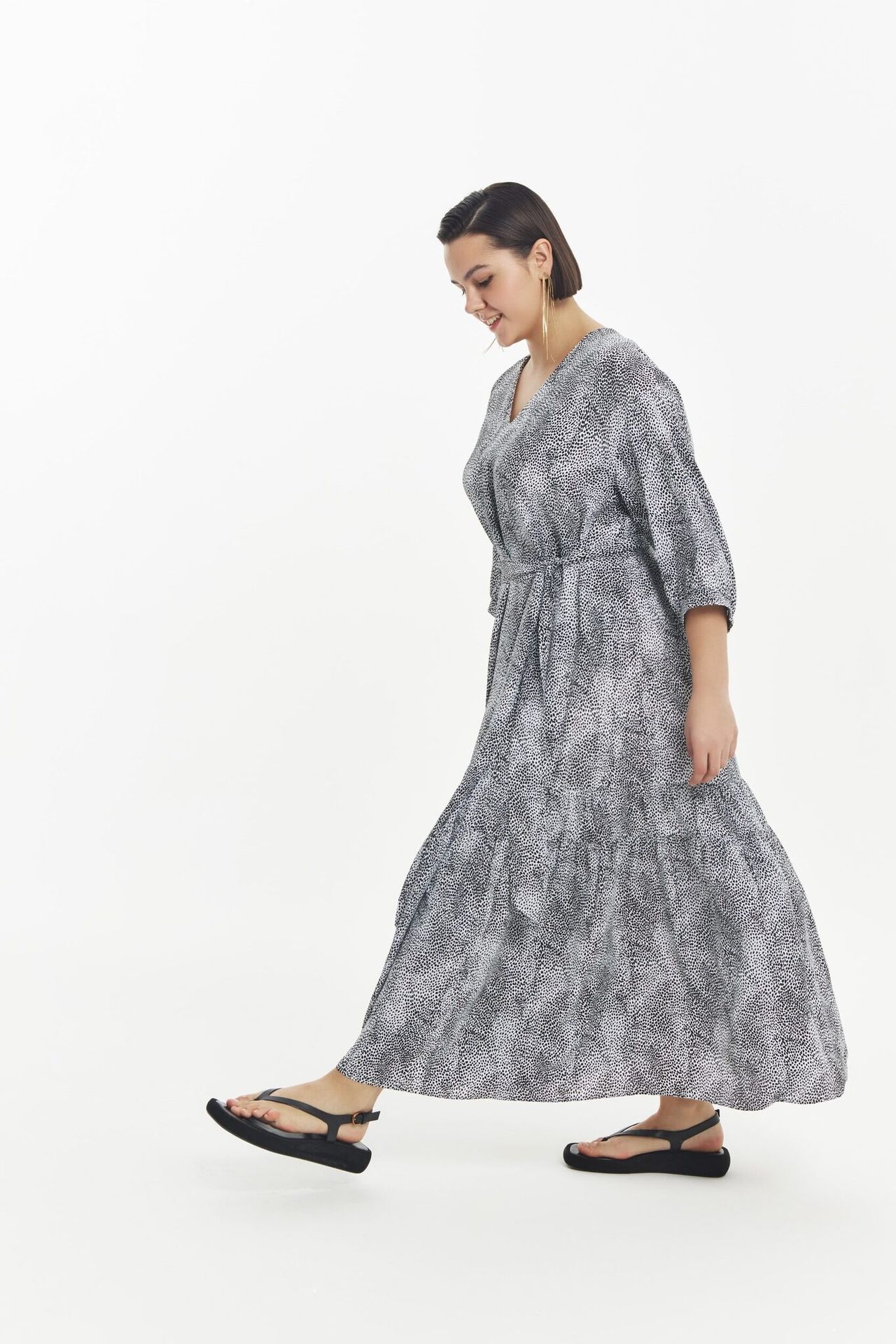 Платье в горох