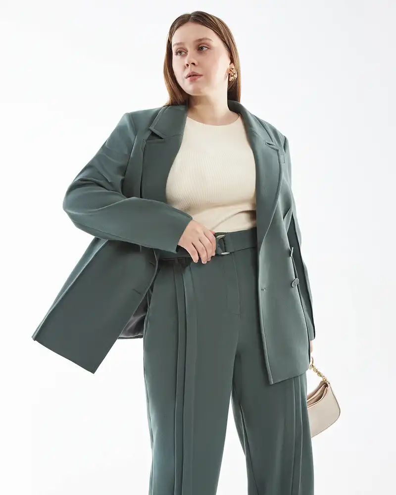 Жакет с защипами