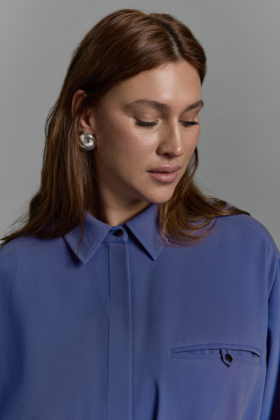 Рубашка с кулисой ION