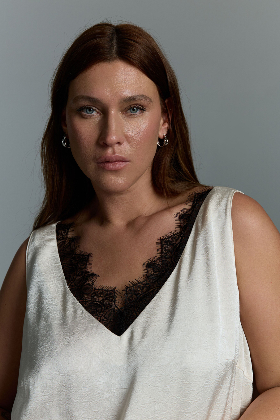 Топ с кружевом CHIC