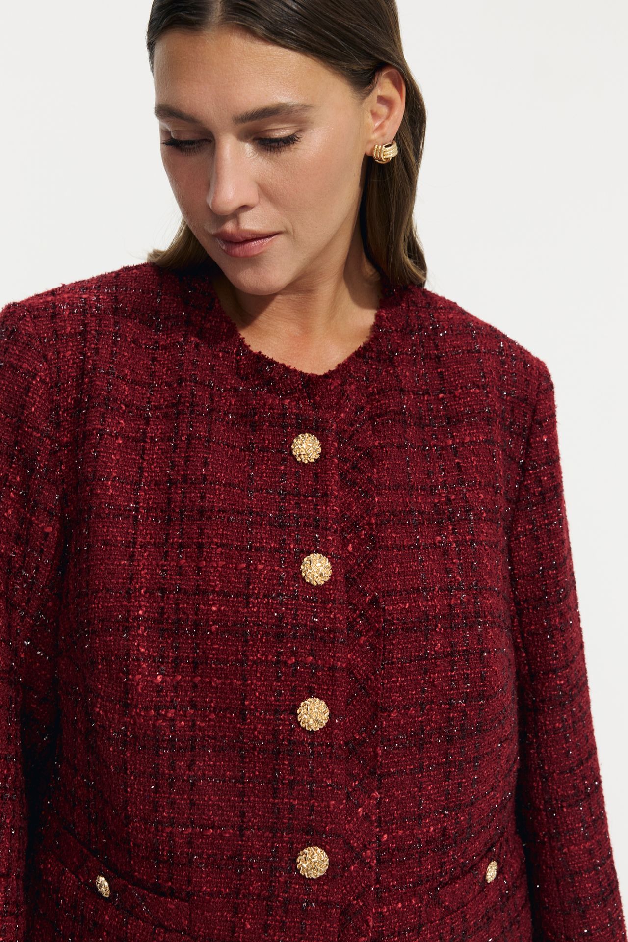 Твидовый жакет ASHLEY