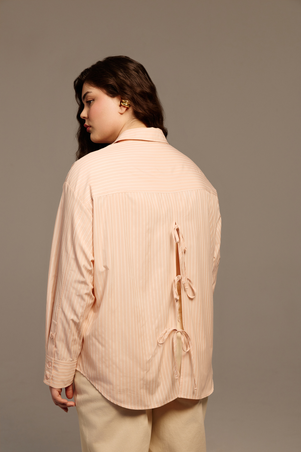 Рубашка с завязками ЛАСО