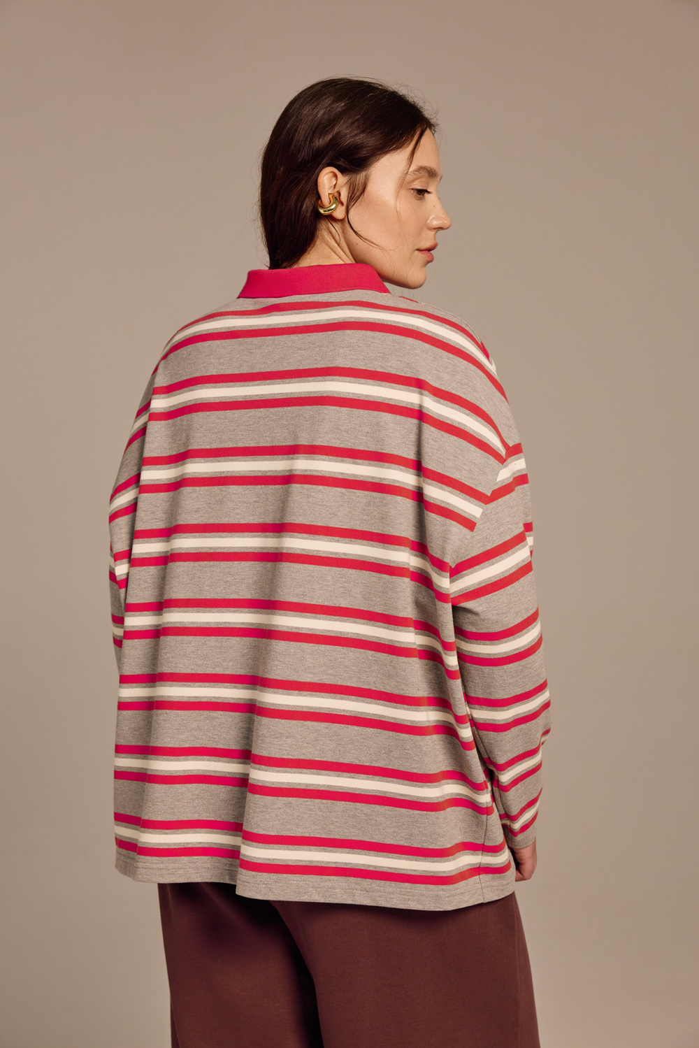 Поло с длинным рукавом Элен