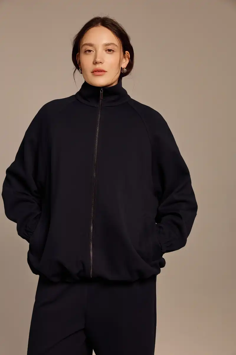 Толстовка из хлопкового пике «Волкман»