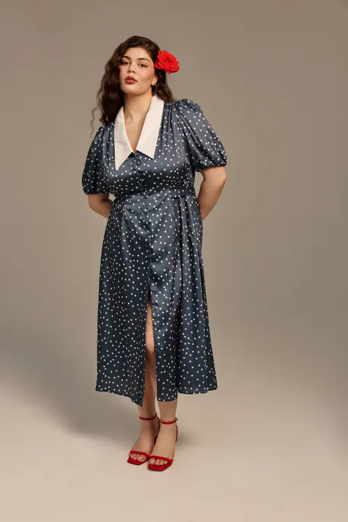 Платье с воротником ФИЕСТА