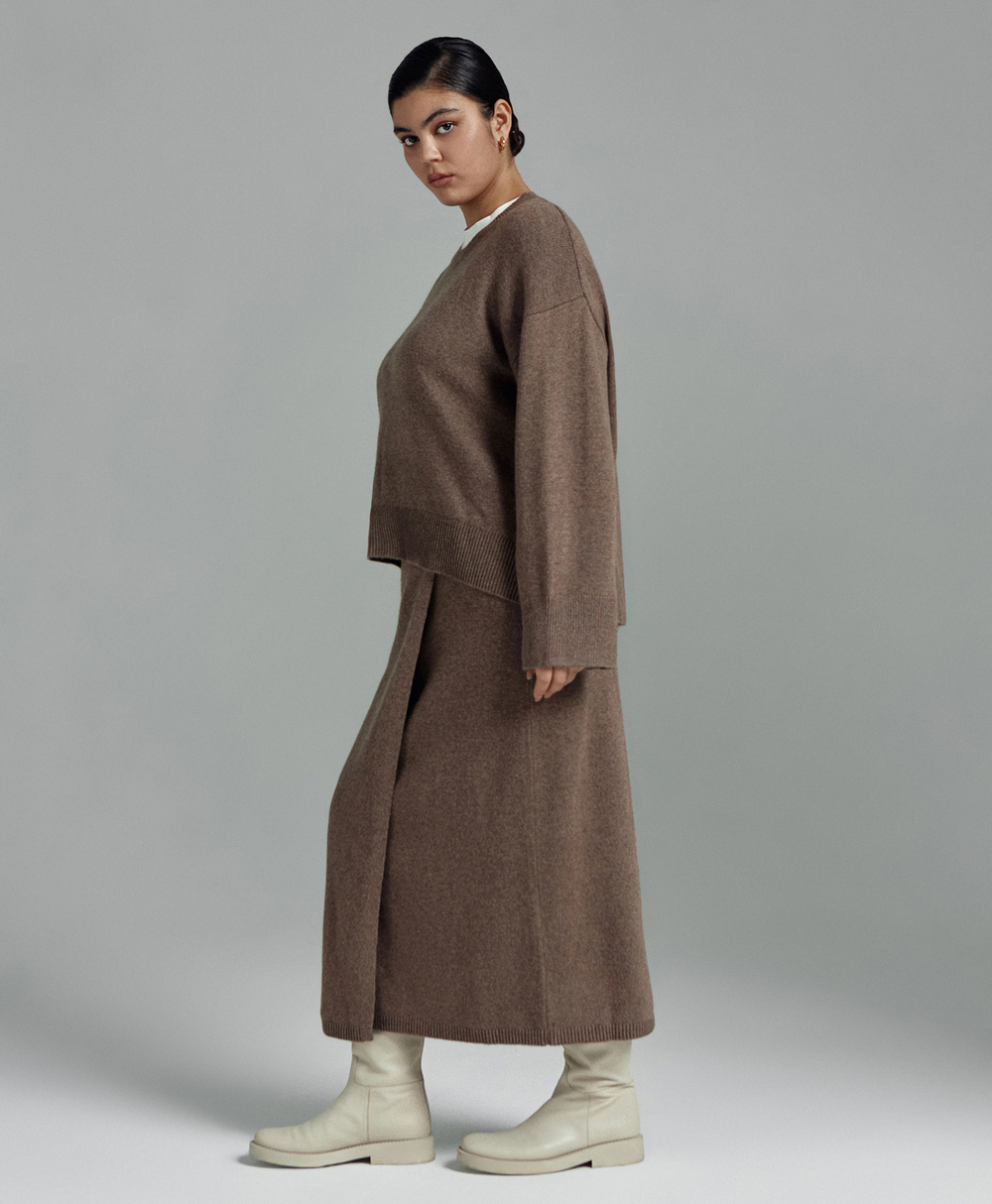 Юбка из ангоры