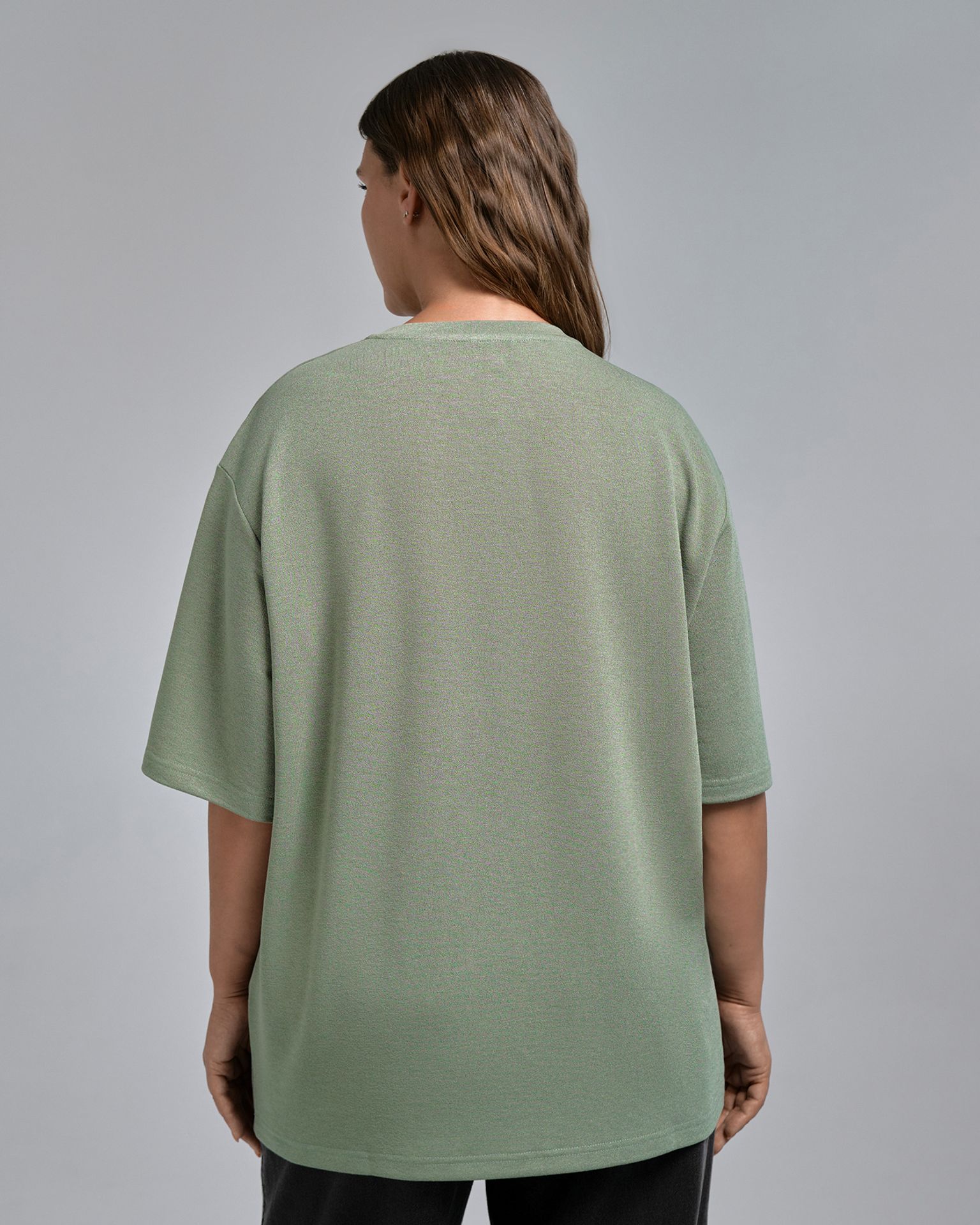 Футболка оверсайз с вышивкой