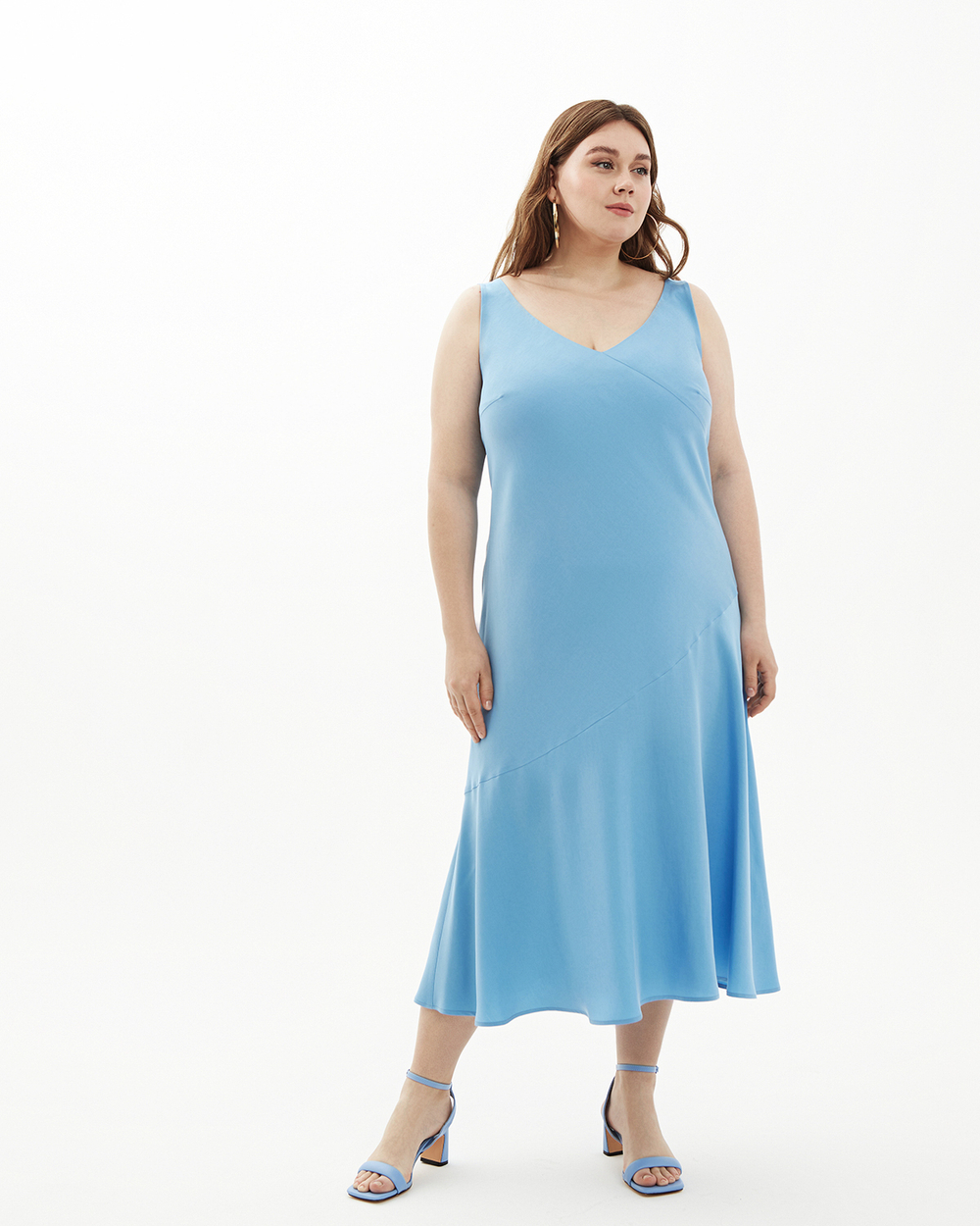 Платье-комбинация из купры