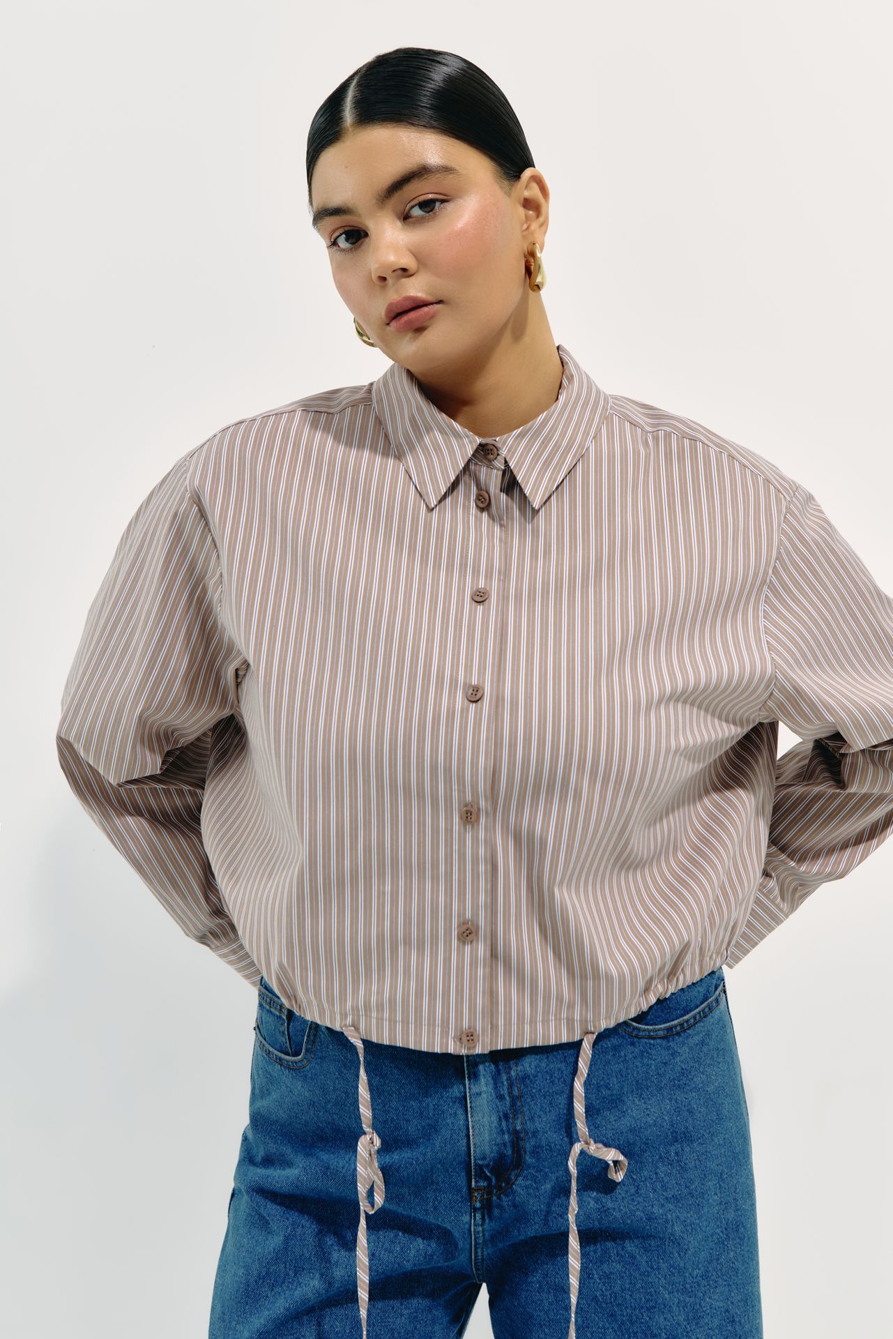 Рубашка укороченная JULES