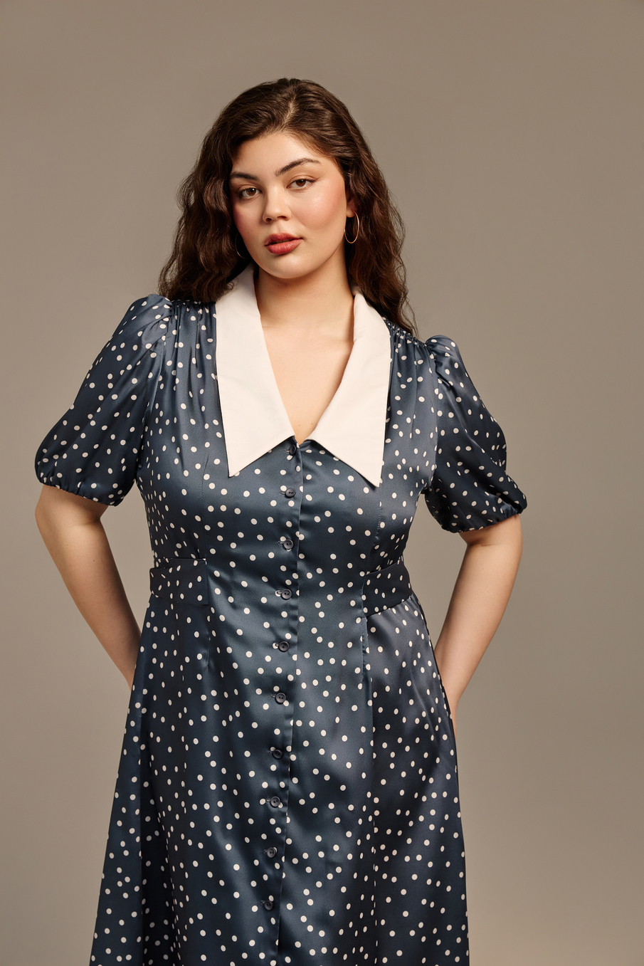 Платье с воротником ФИЕСТА