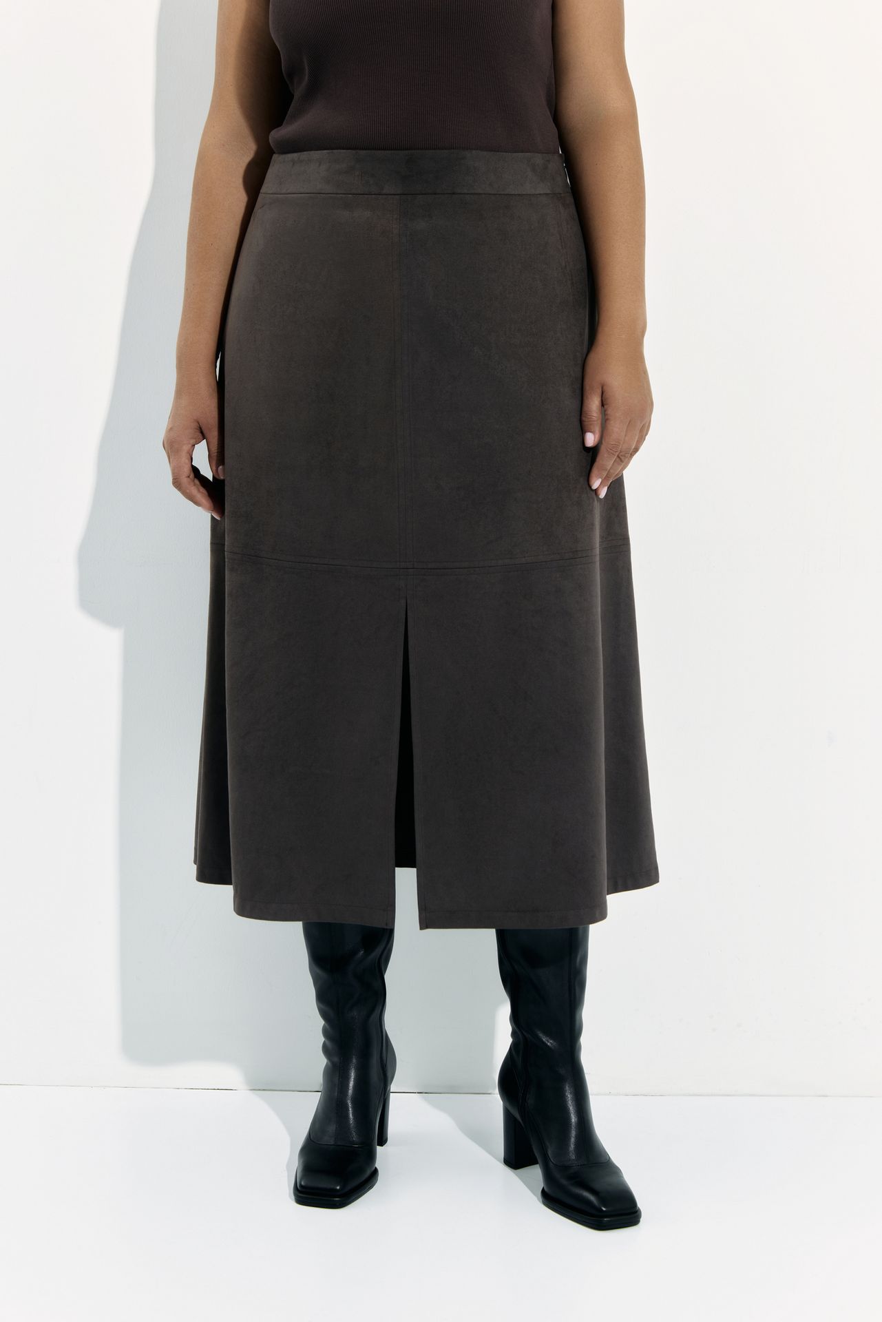 Юбка замшевая NAOMI