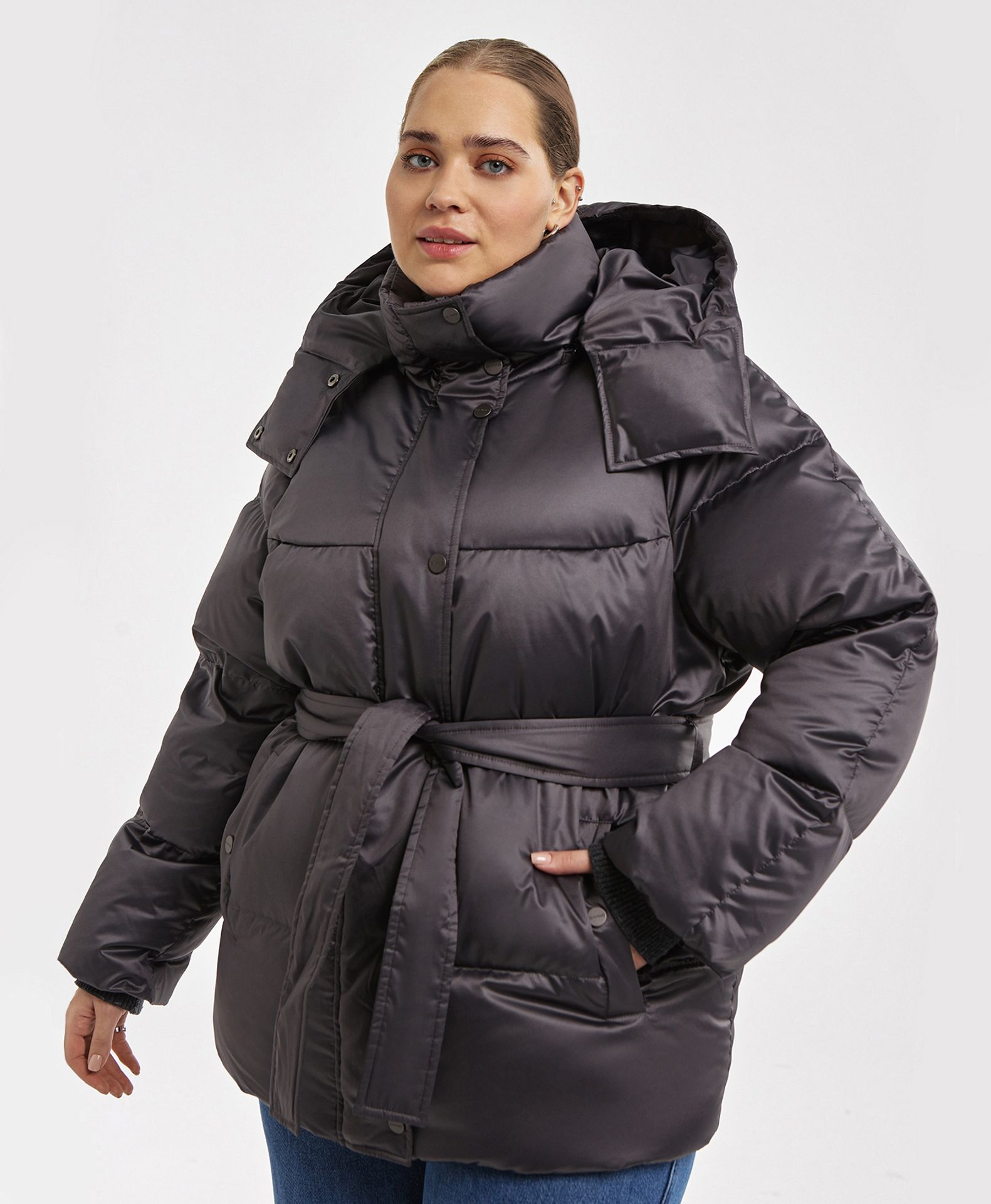 Пуховик короткий