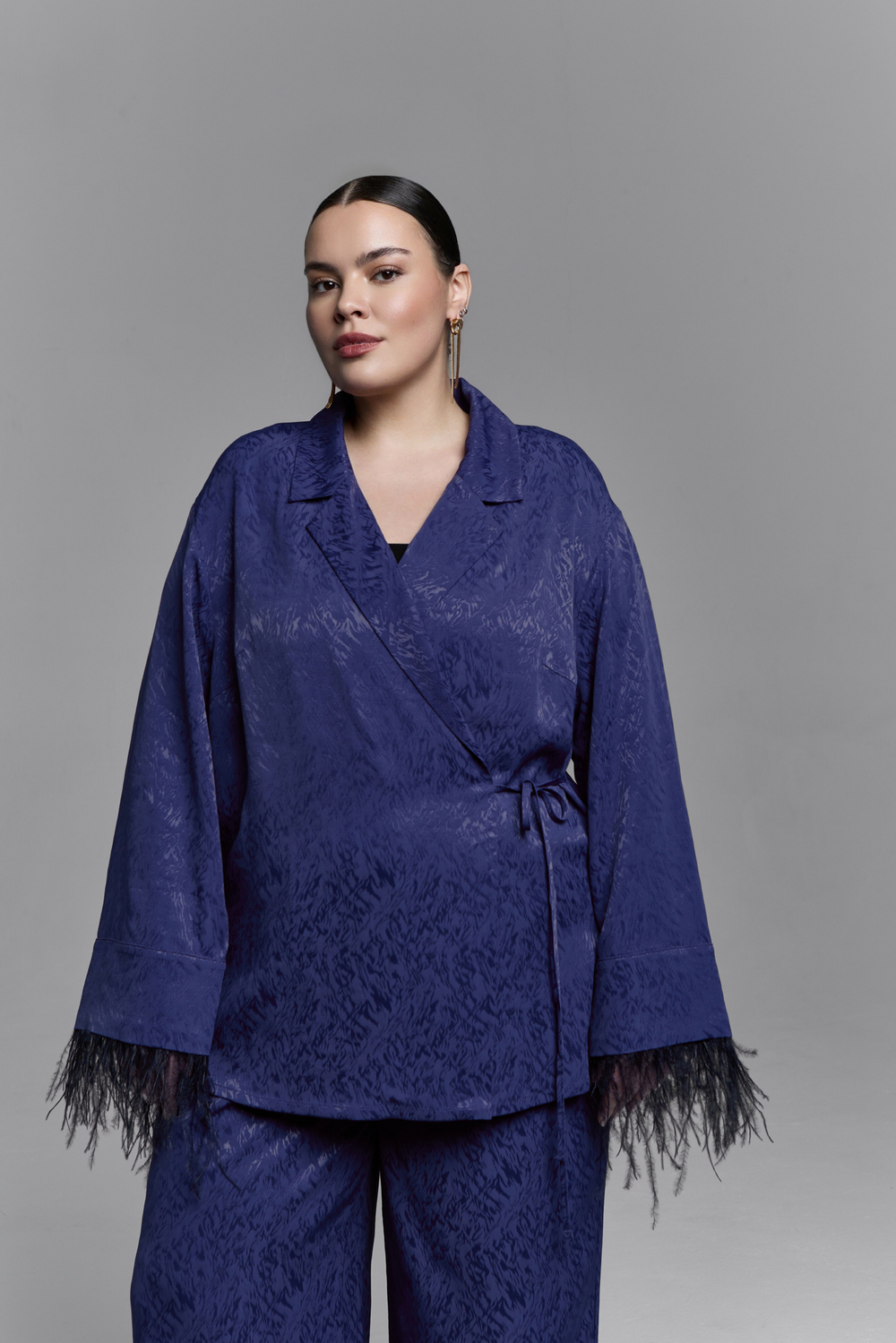 Блуза из вискозы PARIS