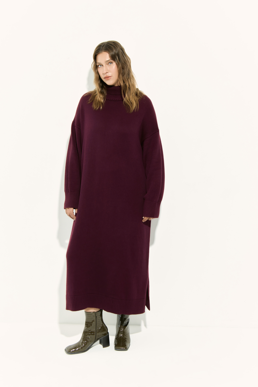 Платье с кашемиром FRANCES