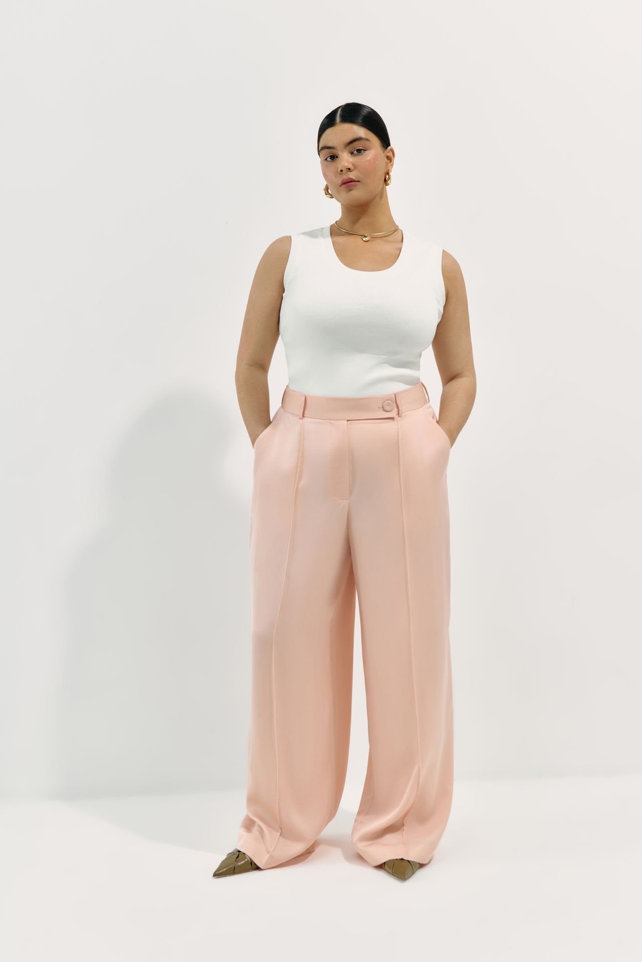 Брюки струящиеся NOLAN