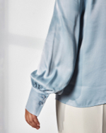 Блуза с шарфом