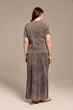 Юбка с эффектом потертости «Нирвана»