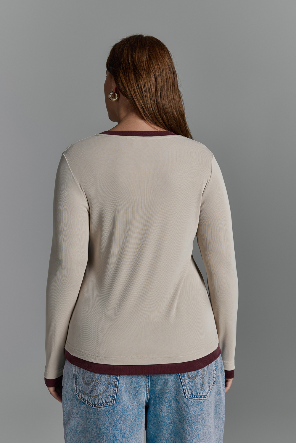 Лонгслив из вискозы ILLUSION