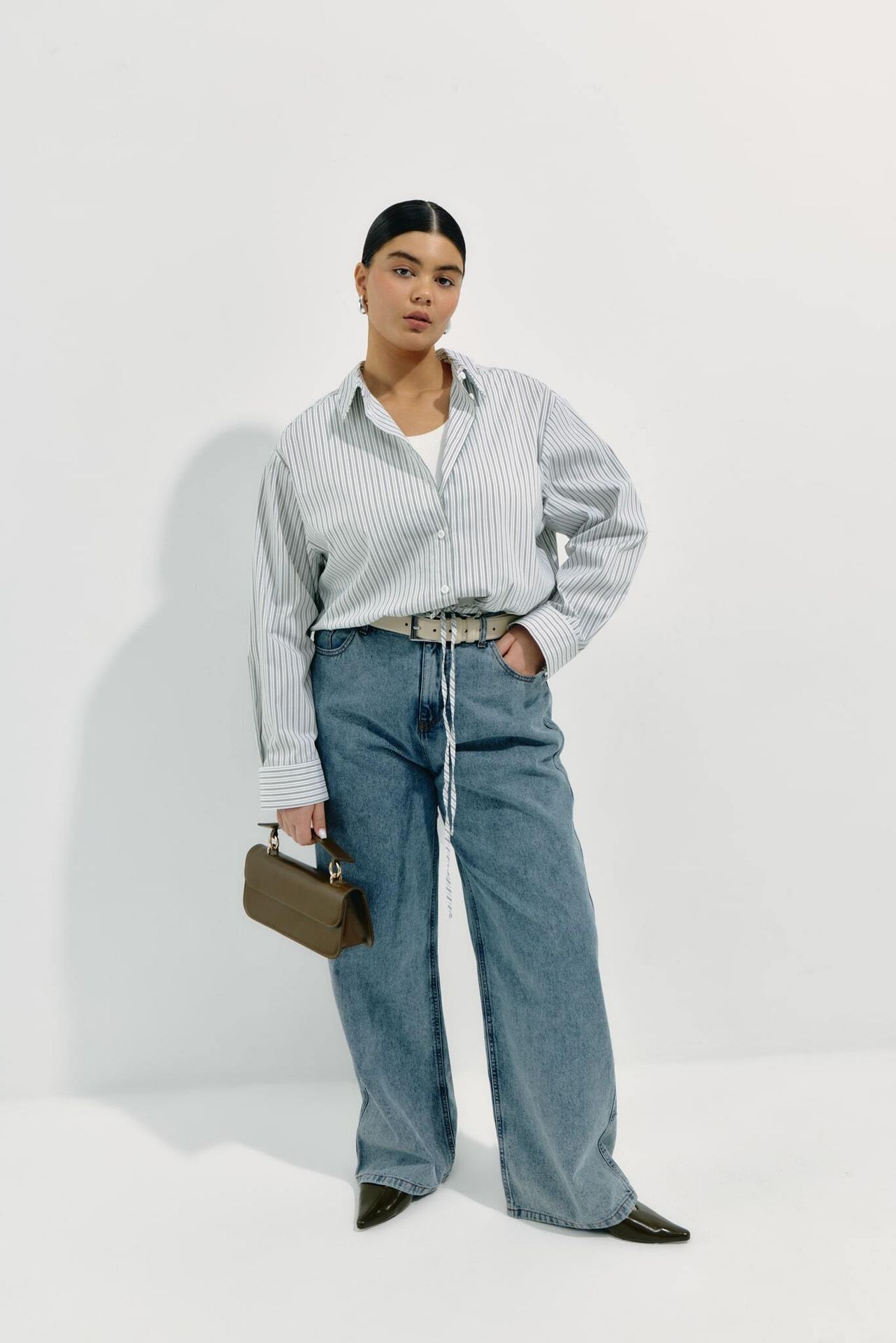 Рубашка укороченная JULES