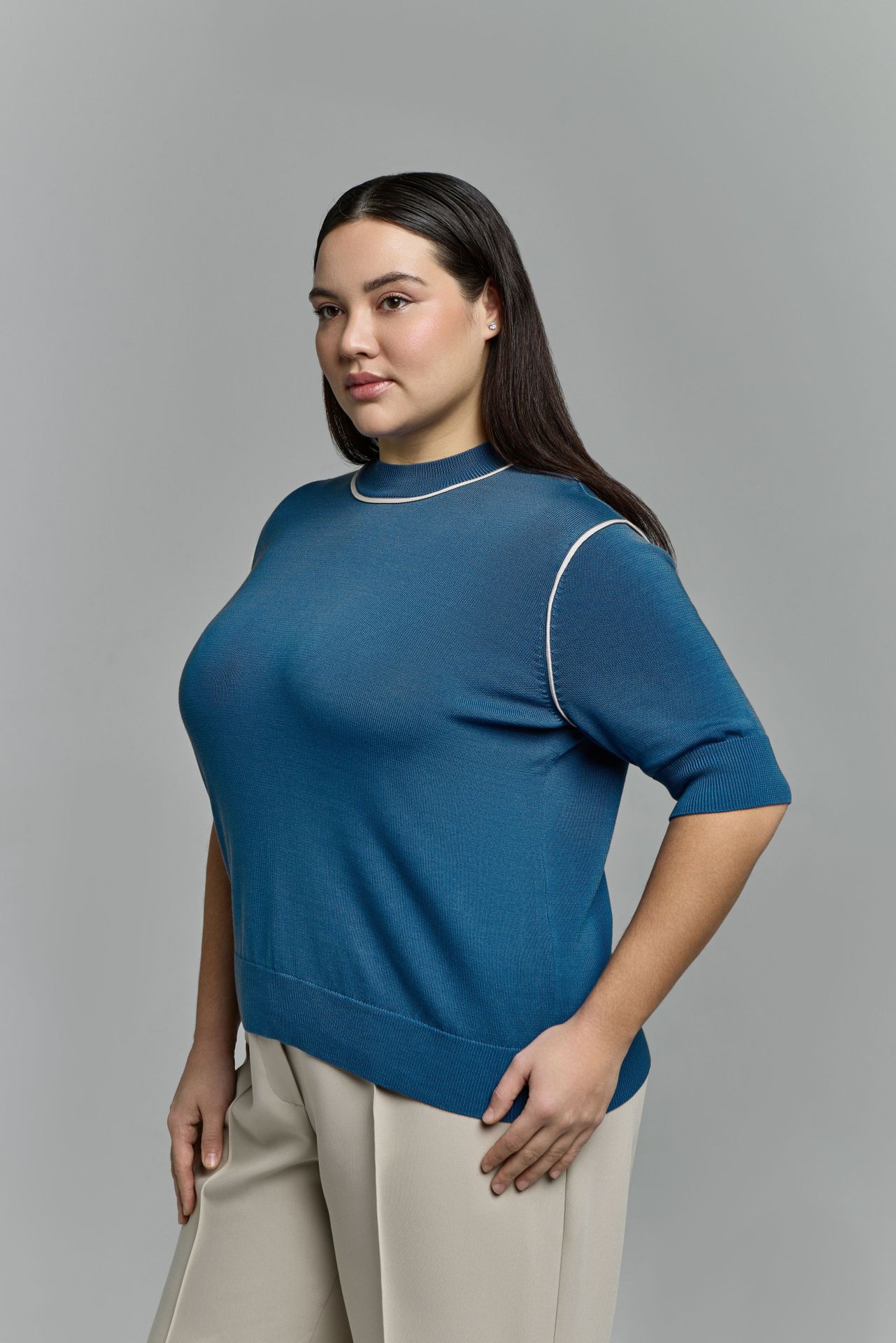 Джемпер с кантом RESTART