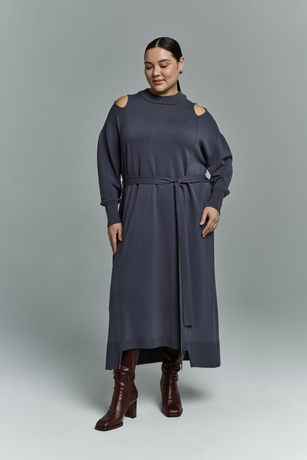 Платье с разрезами LEELOO