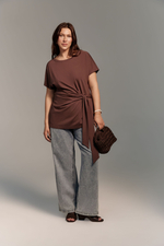 Футболка с перекрутом РОЩА