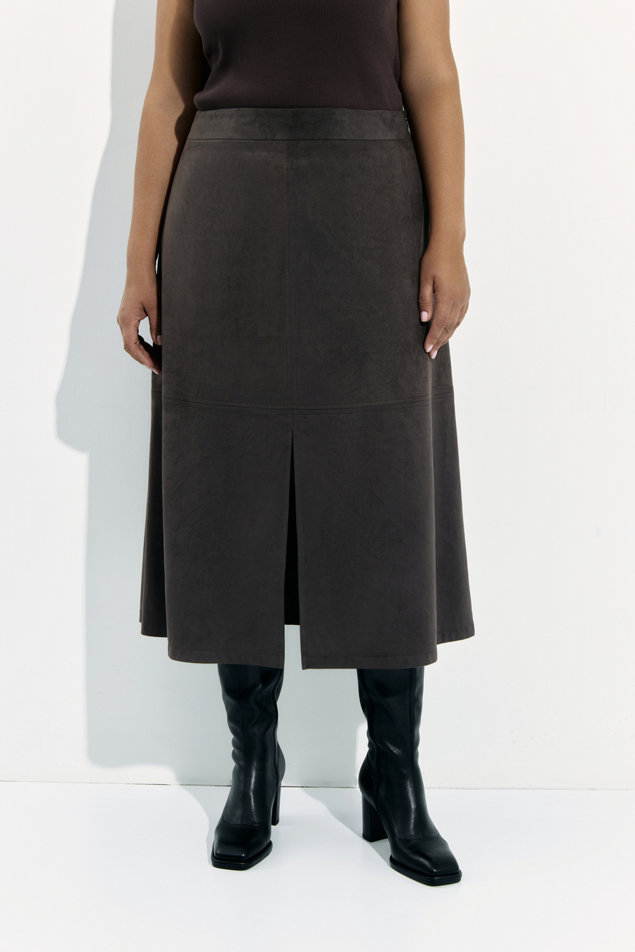 Юбка замшевая NAOMI