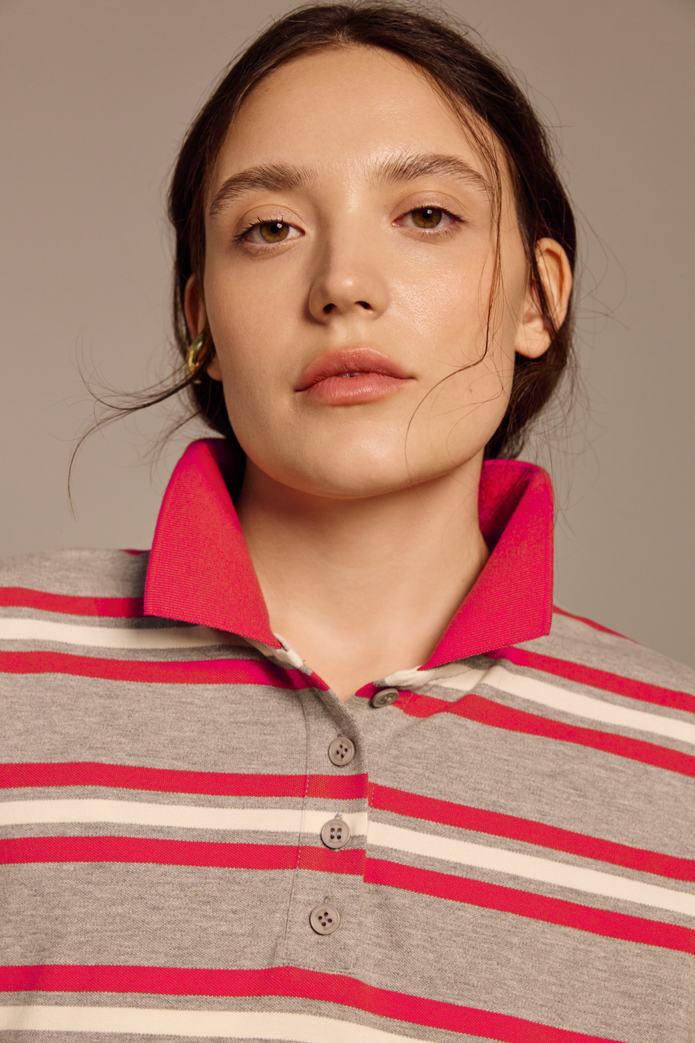 Поло с длинным рукавом Элен