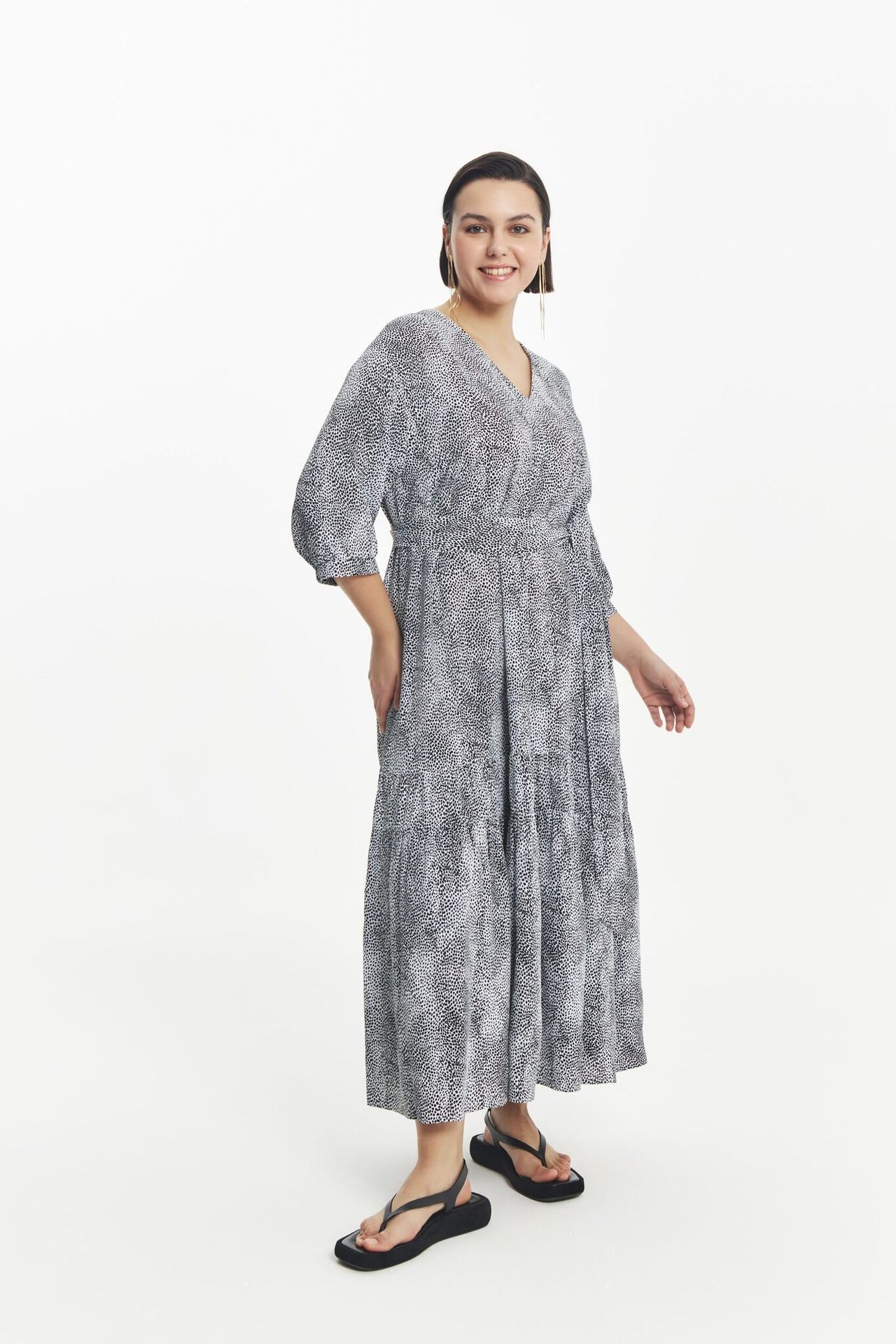 Платье в горох