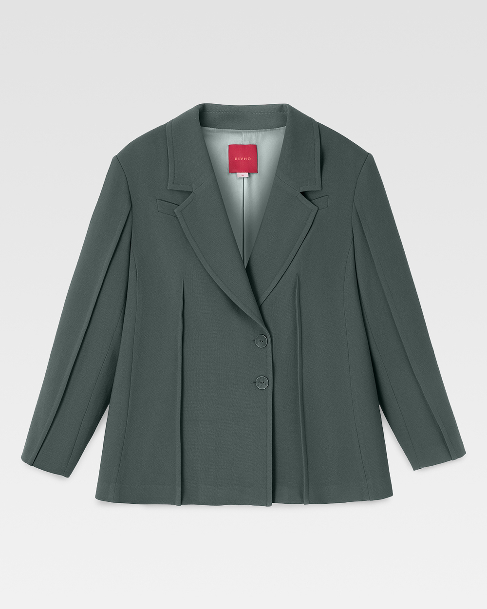 Жакет с защипами