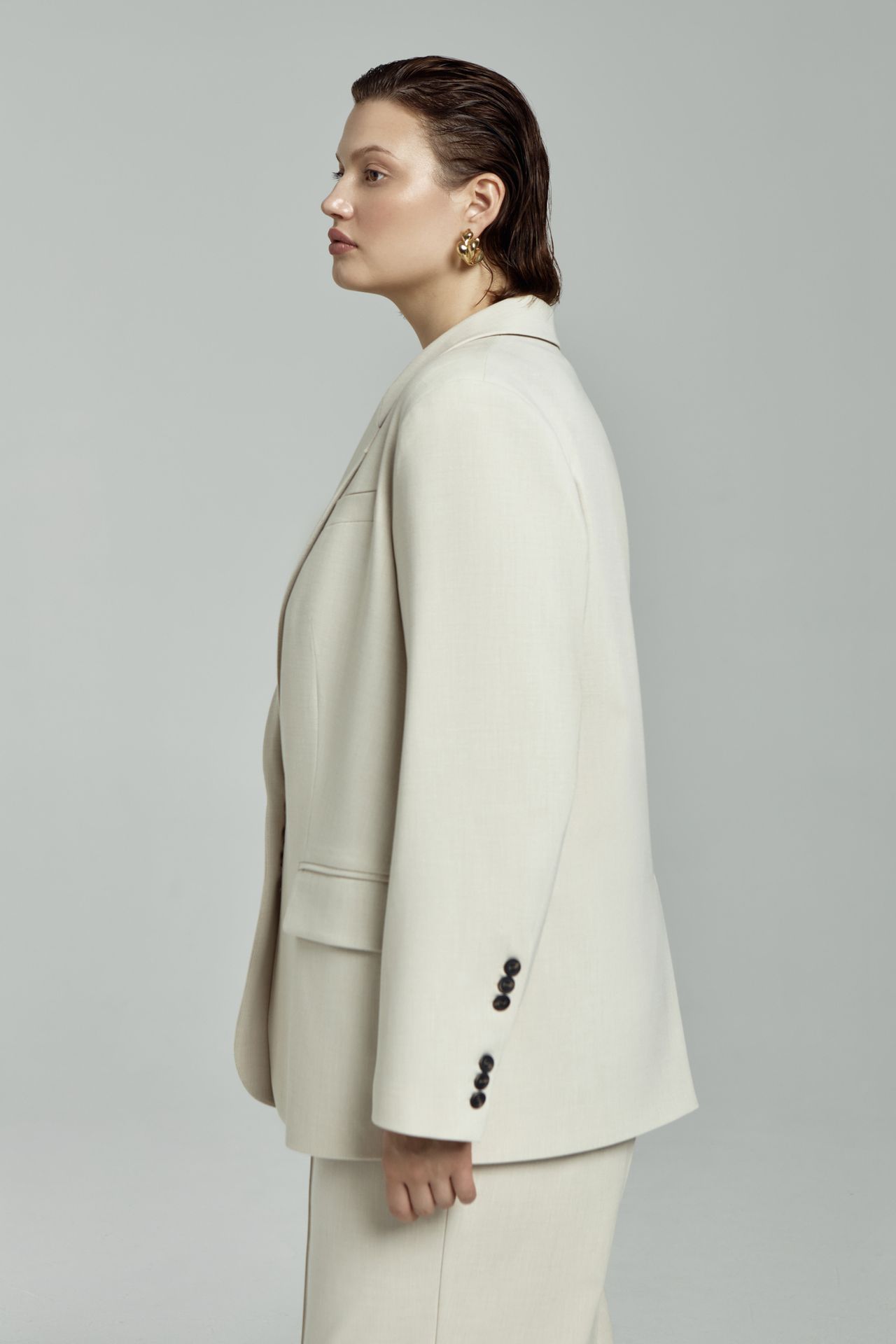 Жакет прямой