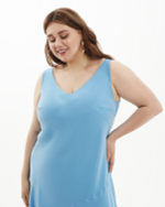 Платье-комбинация из купры