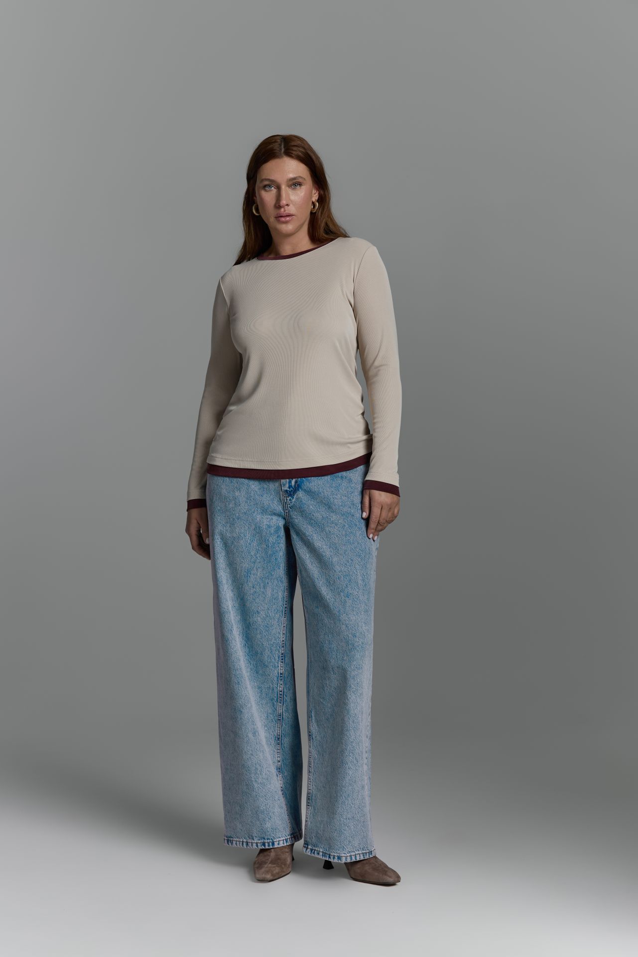 Лонгслив из вискозы ILLUSION