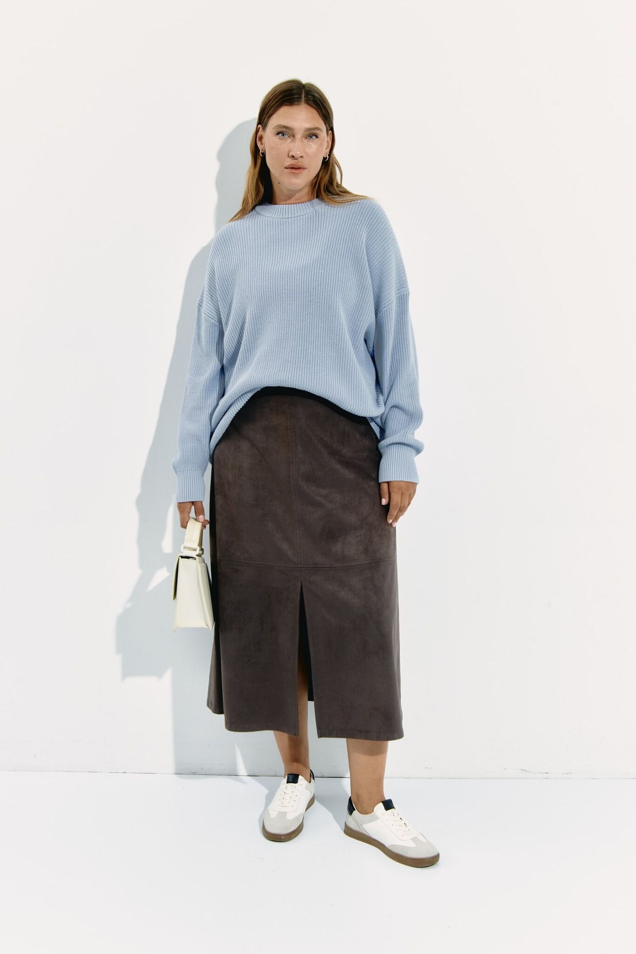 Джемпер хлопковый оверсайз