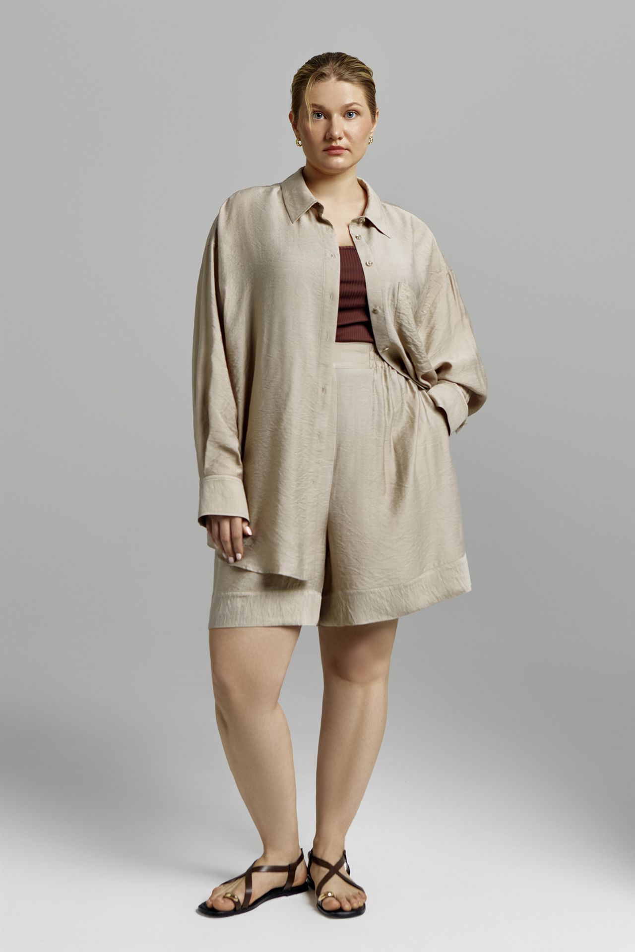 Шорты струящеся