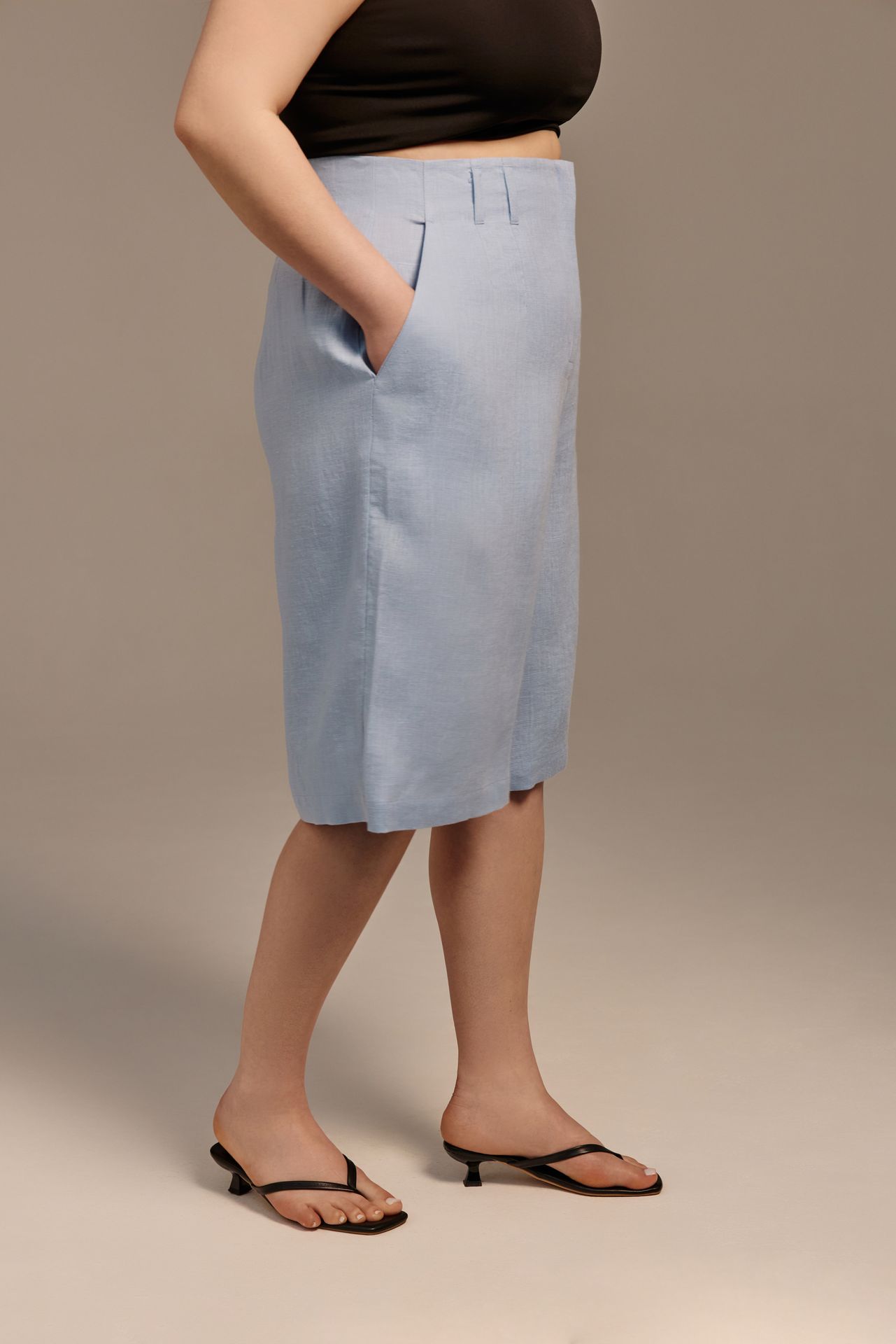 Шорты изо льна АРРИБА