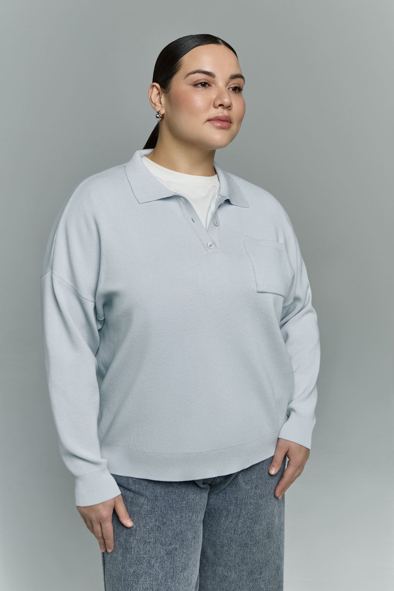 Джемпер-поло GLITCH