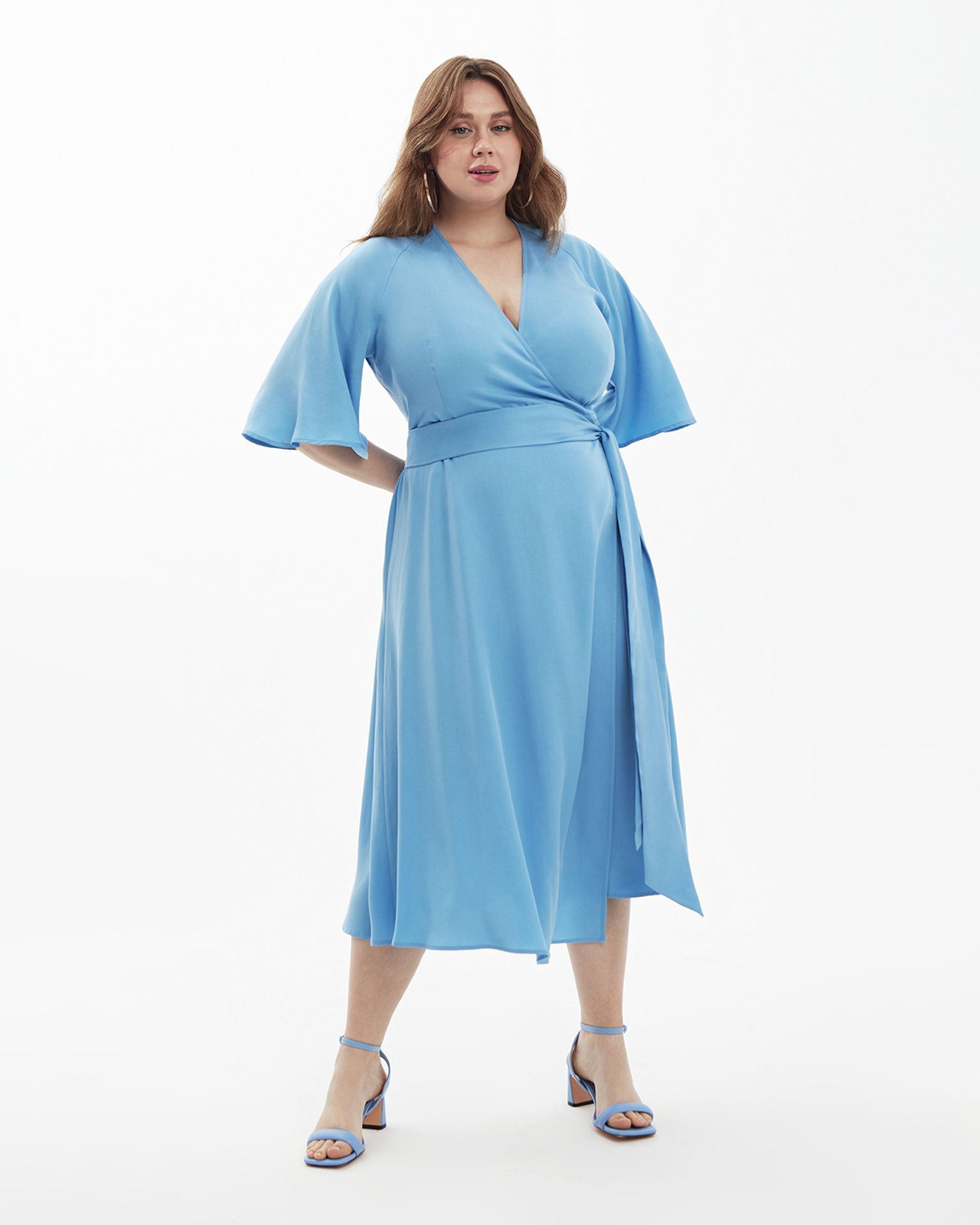 Платье на запах