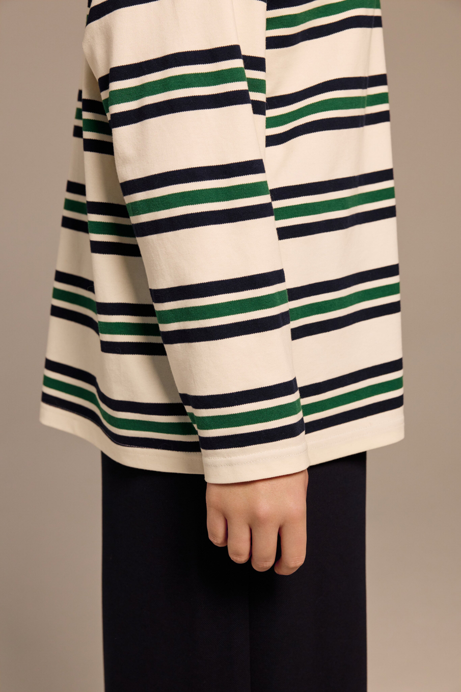 Поло с длинным рукавом Элен