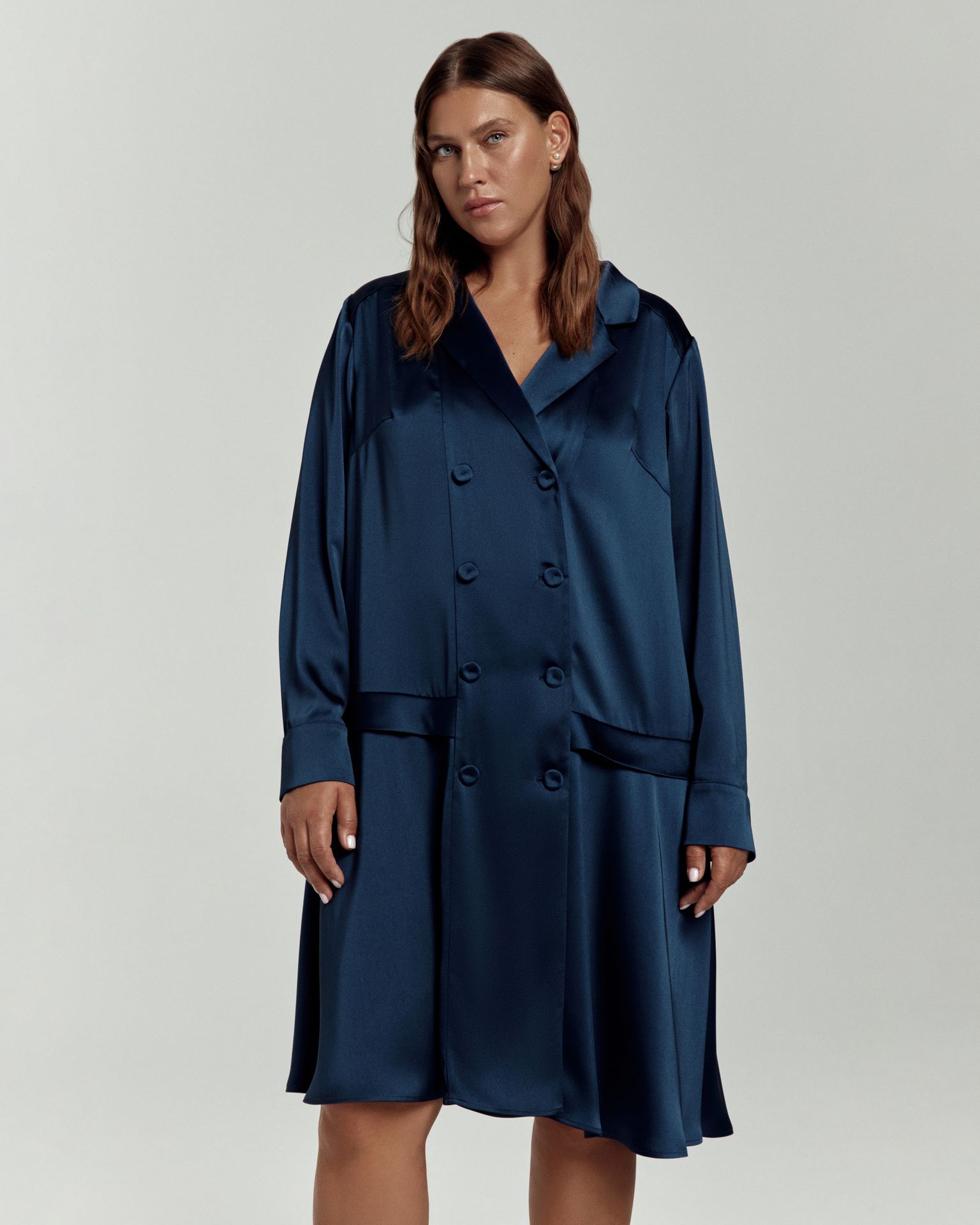 Платье-жакет укороченное