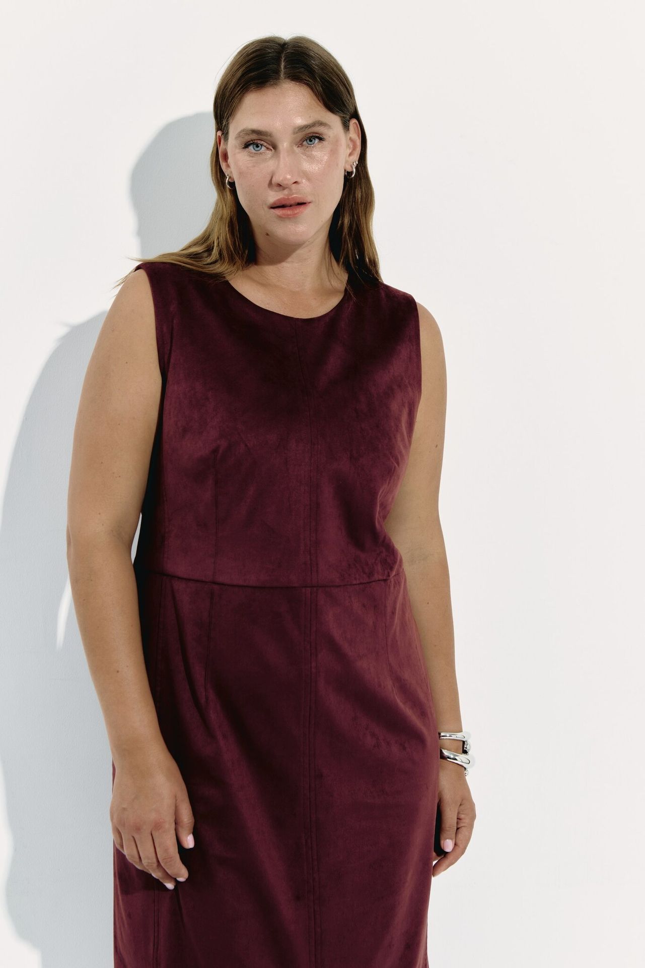 Платье замшевое NAOMI