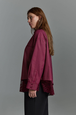 Рубашка с кружевом CHIC