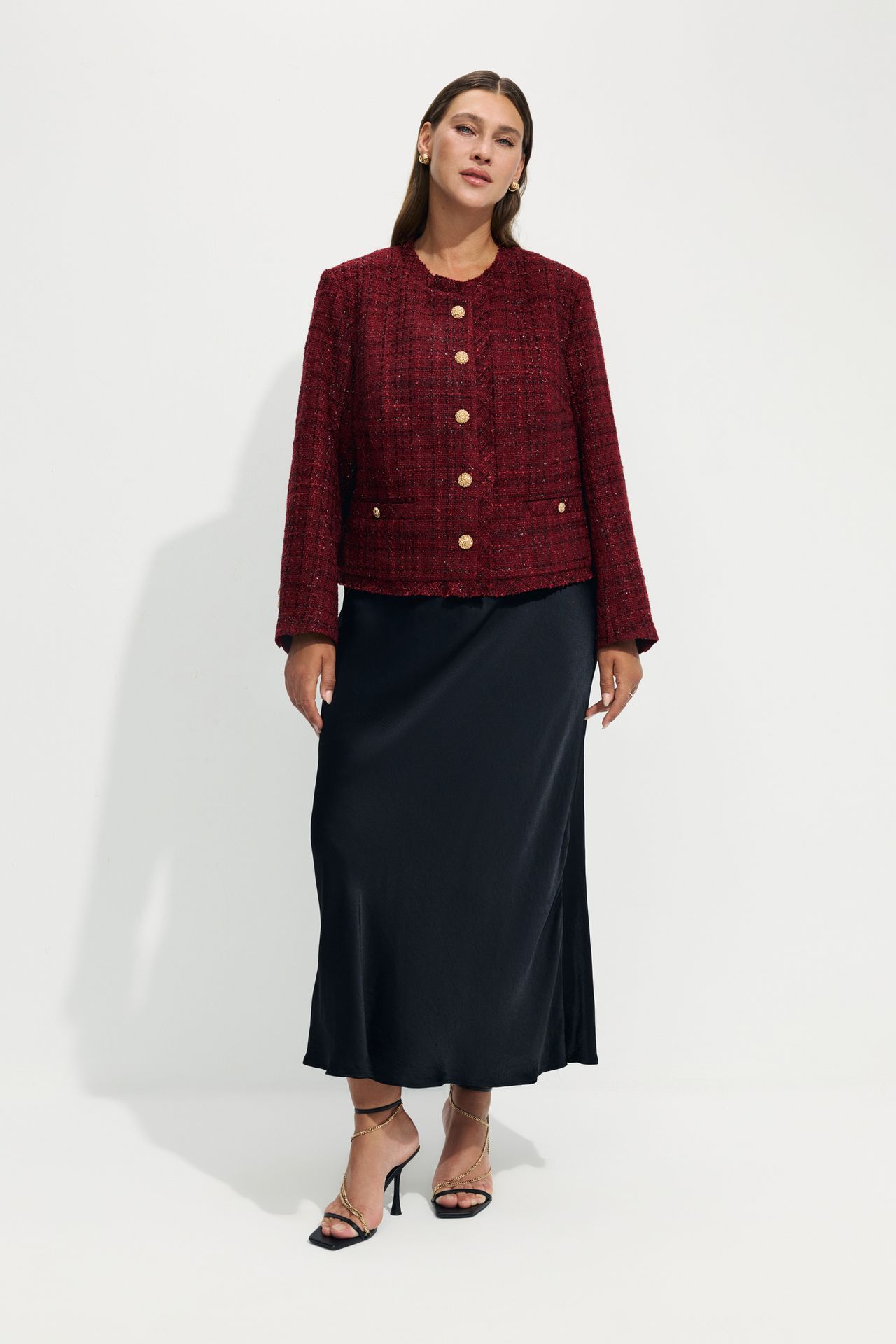 Твидовый жакет ASHLEY