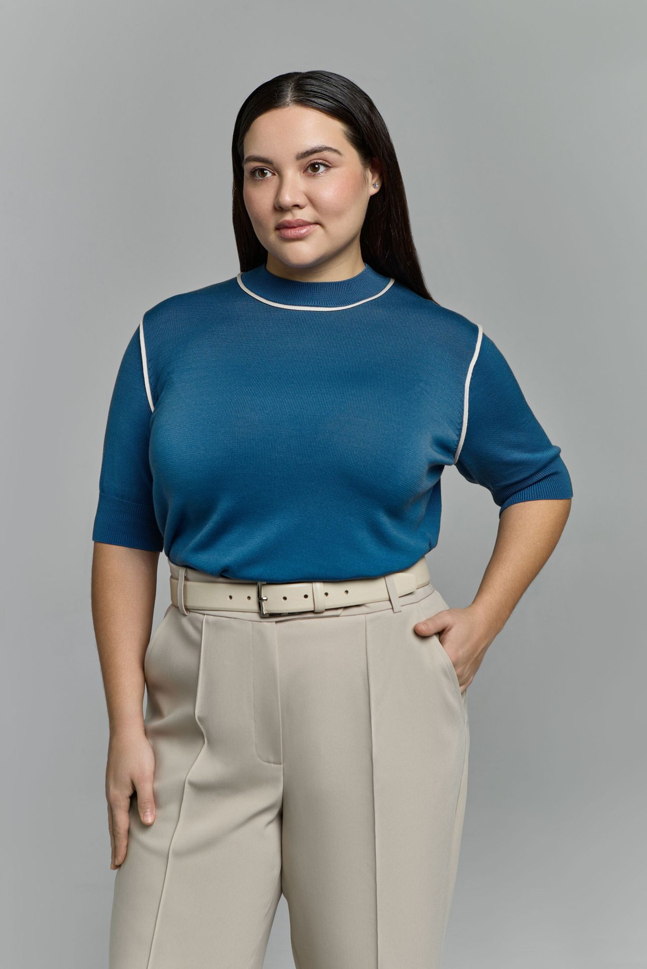 Джемпер с кантом RESTART