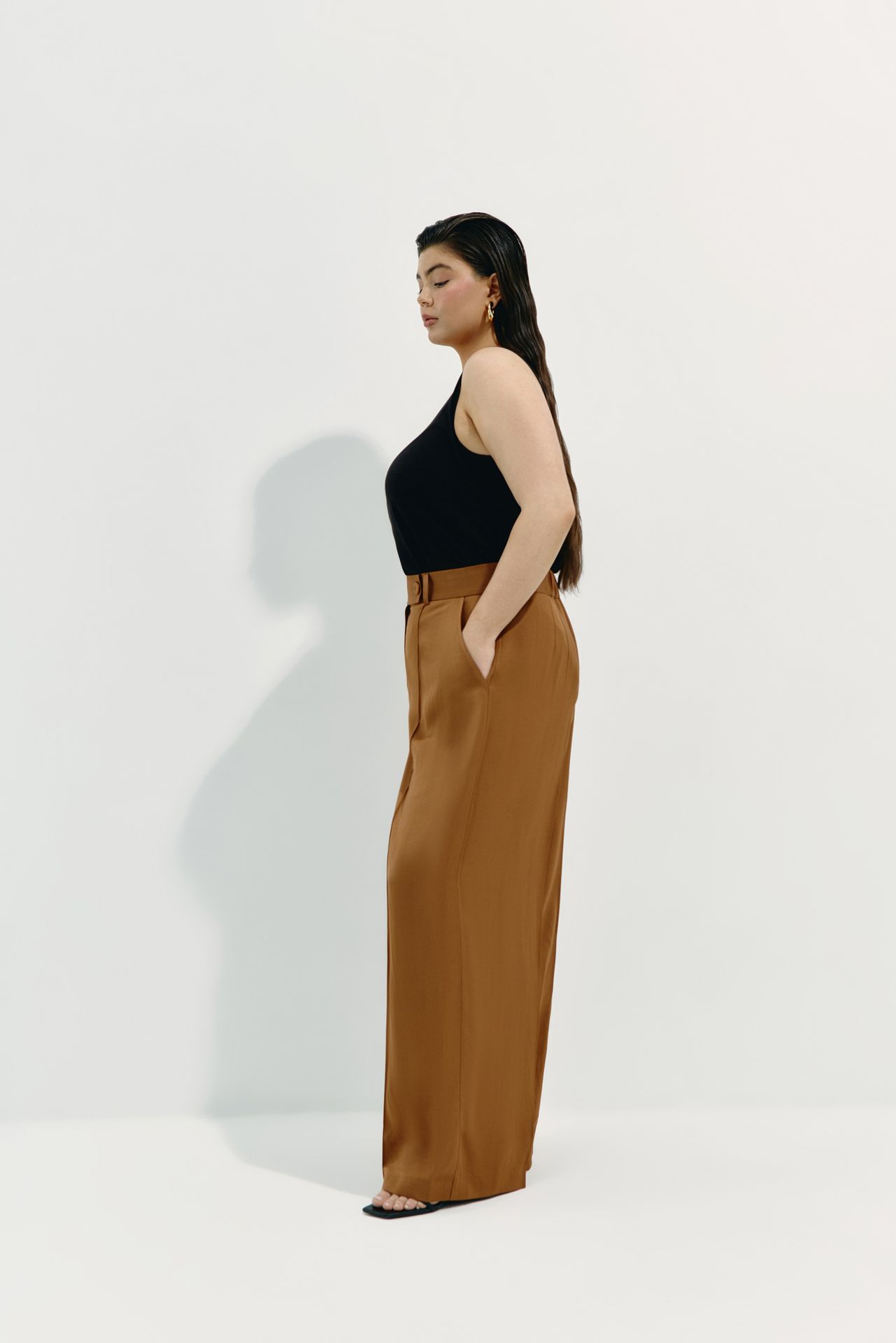 Брюки струящиеся NOLAN