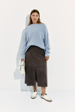 Юбка замшевая NAOMI