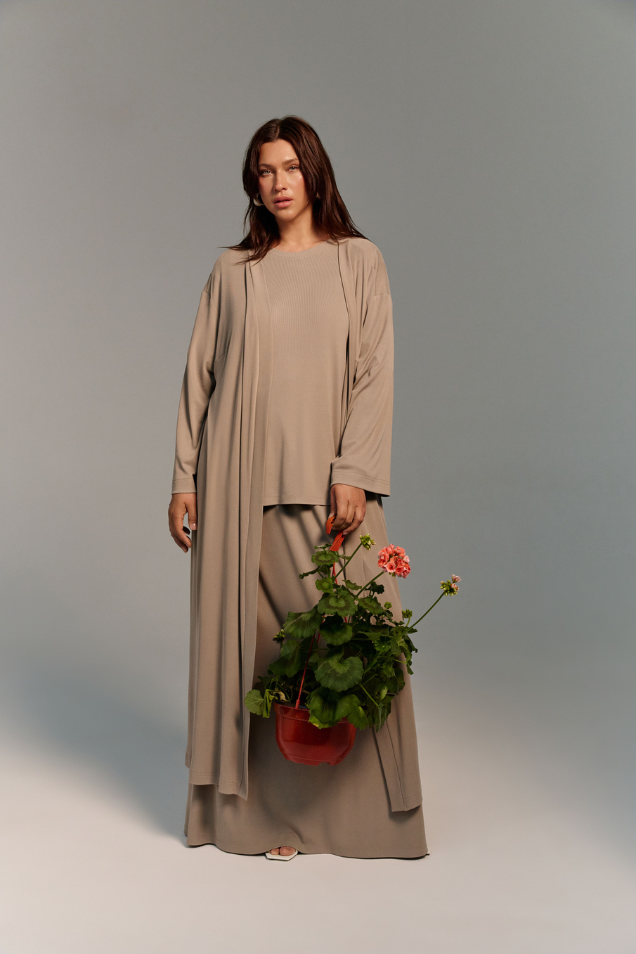 Футболка из холодной вискозы ШЕПОТ