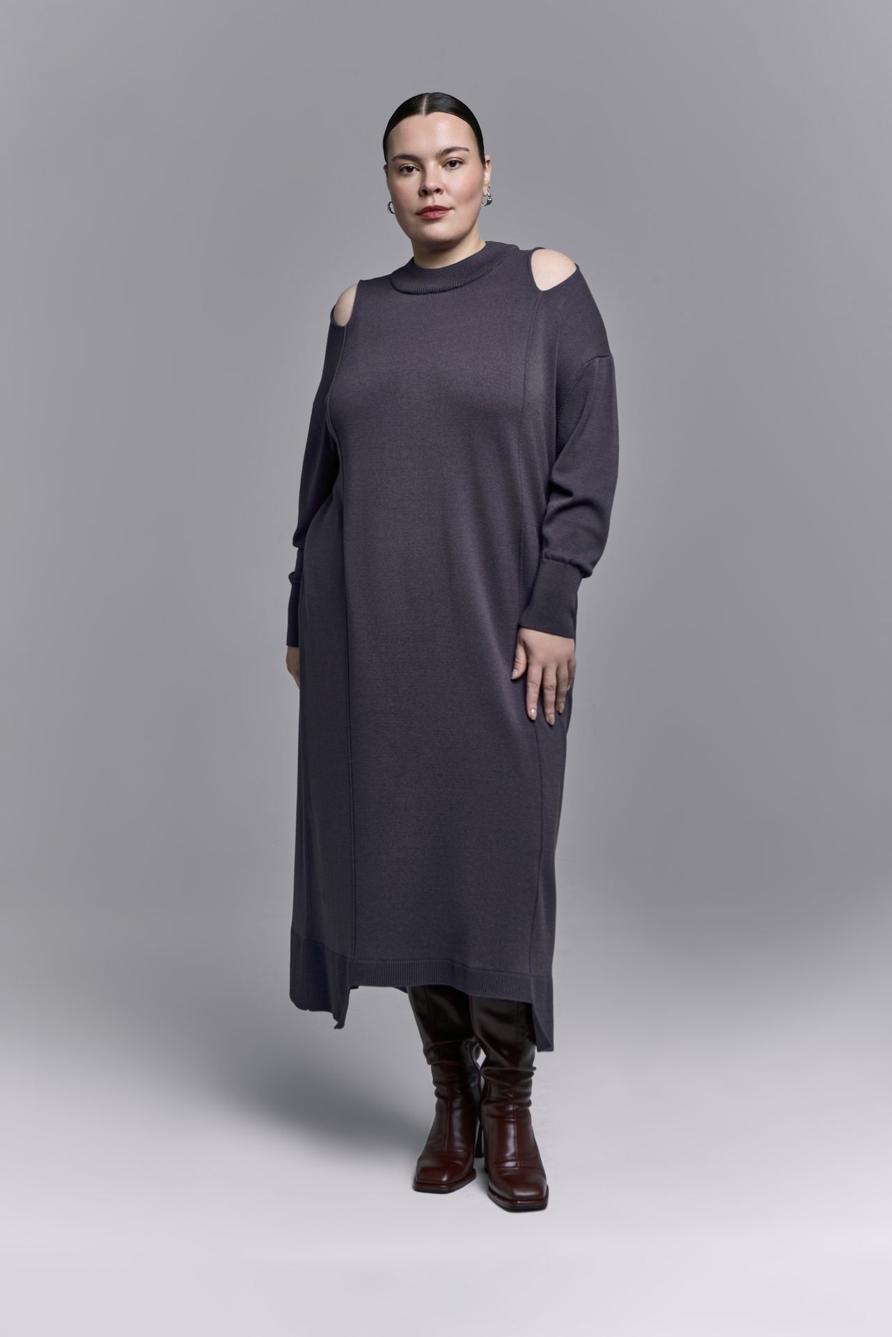 Платье с разрезами LEELOO