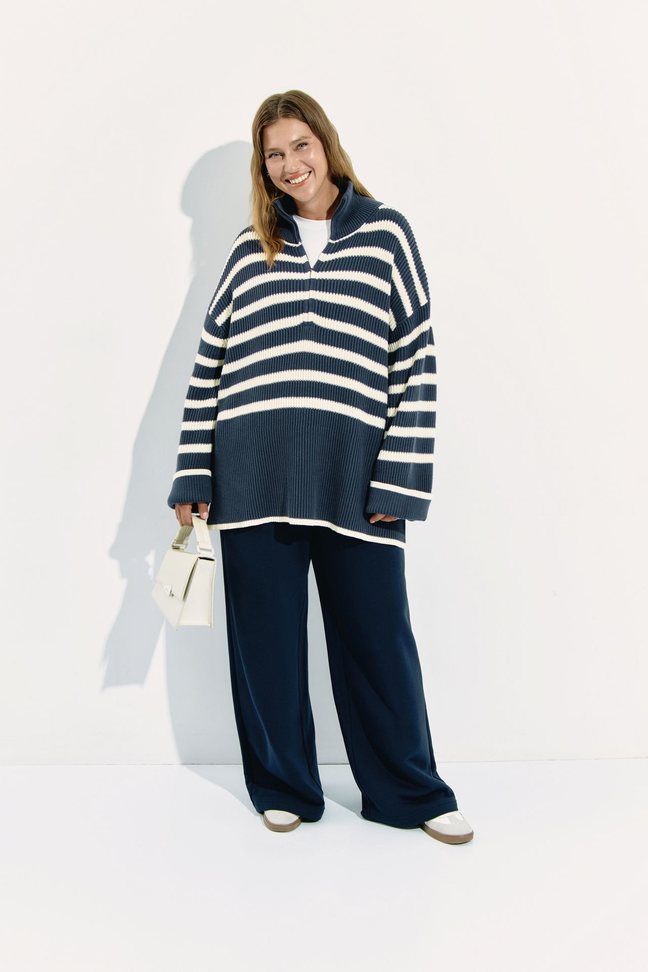 Джемпер в полоску