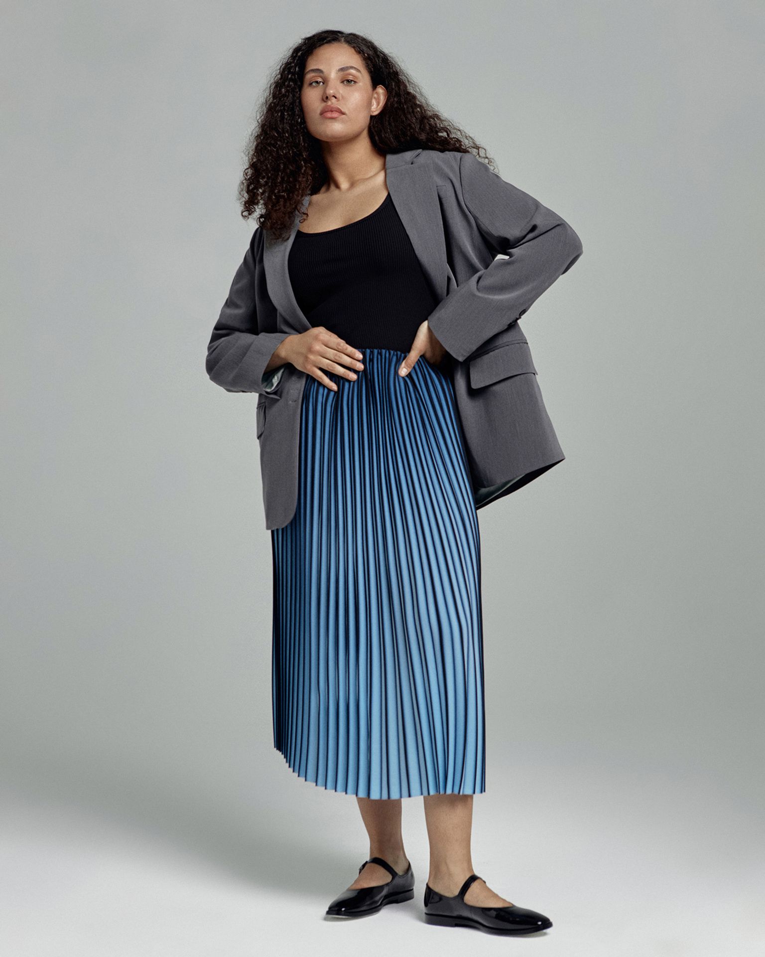 Юбка плиссе